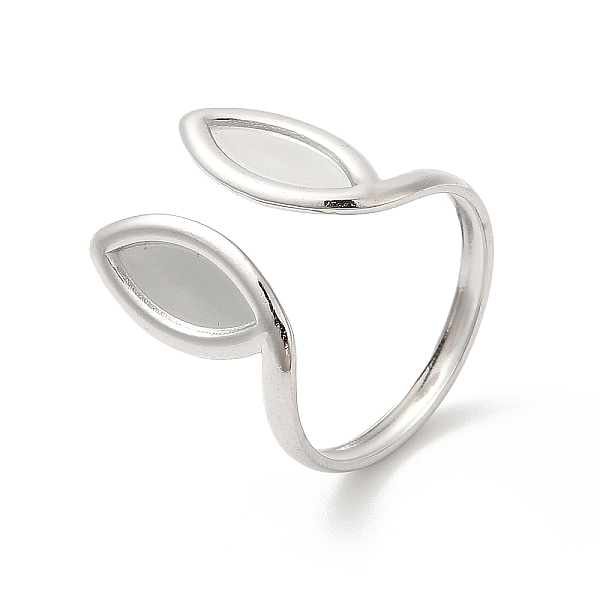 PandaHall 304 Stainless Steel Cuff Finger Rings, Rabbit Ear Open Rings for Women, Stainless Steel Color, US Size 8 1/2(18.5mm) 304 Stainless...
PandaHall 304 Stainless Steel Cuff Finger Rings, Rabbit Ear Open Rings for Women, Stainless Steel Color, US Size 8 1/2(18.5mm) 304 Stainless...