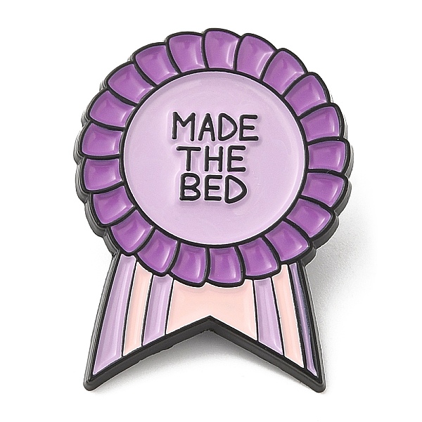 PandaHall Word Made The Bed Dopamine Color Series Medal Enamel Pin, Electrophoresis Black Zinc Alloy Brooch for Backpack Clothes, Medium...
PandaHall Word Made The Bed Dopamine Color Series Medal Enamel Pin, Electrophoresis Black Zinc Alloy Brooch for Backpack Clothes, Medium...