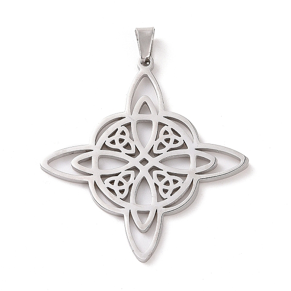 PandaHall 304 Stainless Steel Hollow Pendants, Knot, Stainless Steel Color, 36x34x1mm, Hole: 5x3mm 304 Stainless Steel Others
PandaHall 304 Stainless Steel Hollow Pendants, Knot, Stainless Steel Color, 36x34x1mm, Hole: 5x3mm 304 Stainless Steel Others