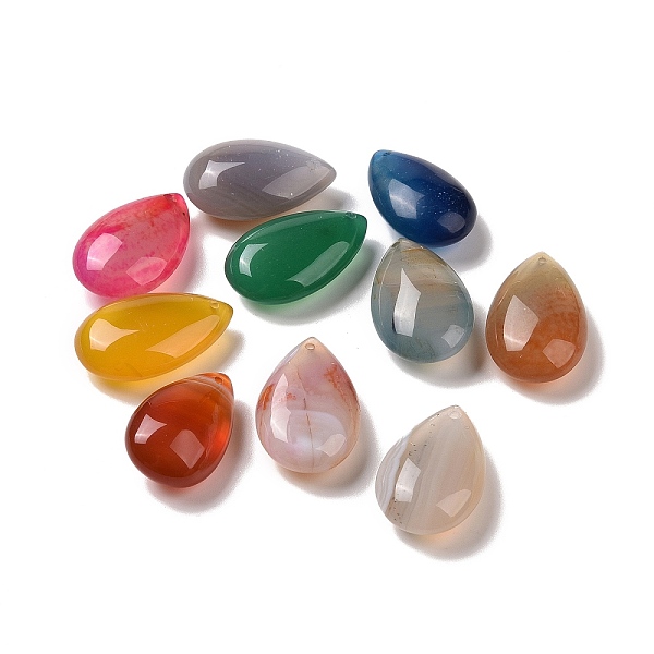 PandaHall Natural Agate Pendants, Dyed & Heated, Teardrop Charms, Mixed Color, 25x16x9mm, Hole: 1mm Natural Agate Teardrop Multicolor
PandaHall Natural Agate Pendants, Dyed & Heated, Teardrop Charms, Mixed Color, 25x16x9mm, Hole: 1mm Natural Agate Teardrop Multicolor