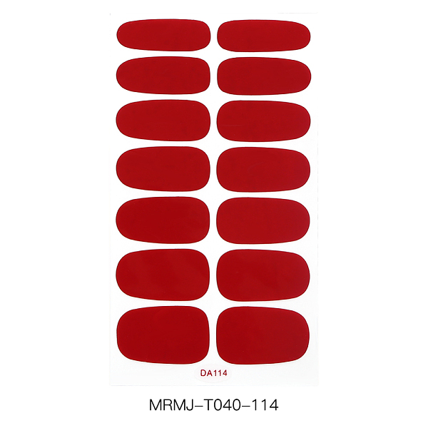 PandaHall Full Cover Nail Art Stickers, Nail Decals Self-adhesive, for Women Girls Manicure Nail Art Decoration, Dark Red, 10x5.5cm Paper...
PandaHall Full Cover Nail Art Stickers, Nail Decals Self-adhesive, for Women Girls Manicure Nail Art Decoration, Dark Red, 10x5.5cm Paper...