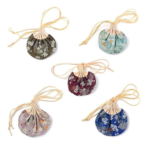 PandaHall Chinese Brocade Sachet Coin Purses, Drawstring Floral Embroidered Jewelry Bag Gift Pouches, for Women Girls, Mixed Color, 9.2x12cm..., Multicolor
PandaHall Chinese Brocade Sachet Coin Purses, Drawstring Floral Embroidered Jewelry Bag Gift Pouches, for Women Girls, Mixed Color, 9.2x12cm..., Multicolor