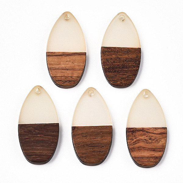 PandaHall Walnut Wood & Luminous Glow in the Dark Resin Pendants, Teardrop Charms, PapayaWhip, 31x15.5x3.5mm, Hole: 2mm Resin+Wood Teardrop..., Orange
PandaHall Walnut Wood & Luminous Glow in the Dark Resin Pendants, Teardrop Charms, PapayaWhip, 31x15.5x3.5mm, Hole: 2mm Resin+Wood Teardrop..., Orange