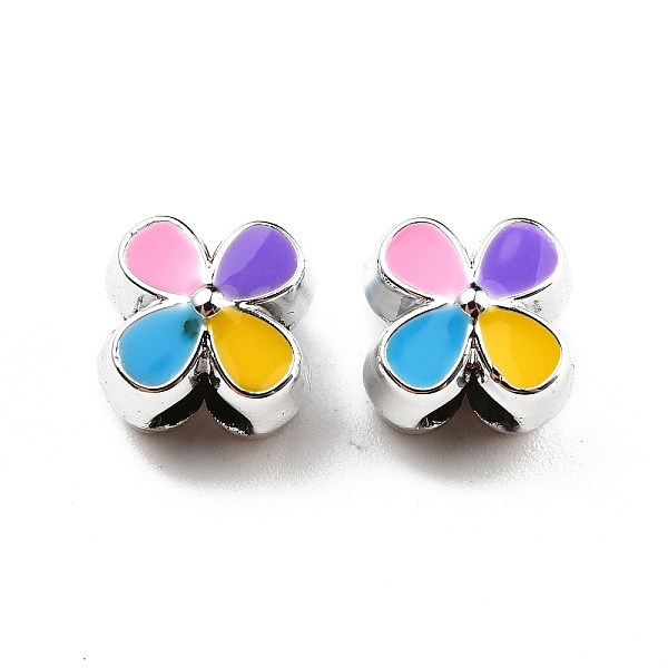 PandaHall CCB Plastic European Beads, Large Hole Beads, Enamel Style, Flower, Colorful, 9x9x7.5mm, Hole: 4mm Plastic Flower
PandaHall CCB Plastic European Beads, Large Hole Beads, Enamel Style, Flower, Colorful, 9x9x7.5mm, Hole: 4mm Plastic Flower
