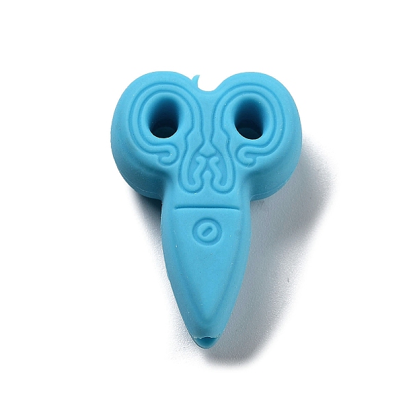 PandaHall Food Grade Silicone Focal Beads, Silicone Teething Beads, Scissor, Deep Sky Blue, 29.5x20x9mm, Hole: 2mm Silicone Tool
PandaHall Food Grade Silicone Focal Beads, Silicone Teething Beads, Scissor, Deep Sky Blue, 29.5x20x9mm, Hole: 2mm Silicone Tool