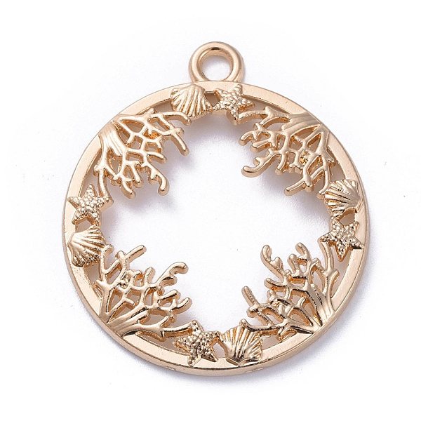 PandaHall Zinc Alloy Open Back Bezel Pendants, For DIY UV Resin, Epoxy Resin, Pressed Flower Jewelry, Ring with Ocean Plants, Light Gold...
PandaHall Zinc Alloy Open Back Bezel Pendants, For DIY UV Resin, Epoxy Resin, Pressed Flower Jewelry, Ring with Ocean Plants, Light Gold...