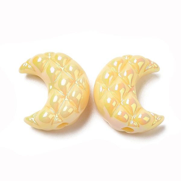 PandaHall Opaque Acrylic Beads, AB Color Plated, Moon, Yellow, 20x17.5x9.5mm, Hole: 3mm Acrylic Moon Yellow
PandaHall Opaque Acrylic Beads, AB Color Plated, Moon, Yellow, 20x17.5x9.5mm, Hole: 3mm Acrylic Moon Yellow
