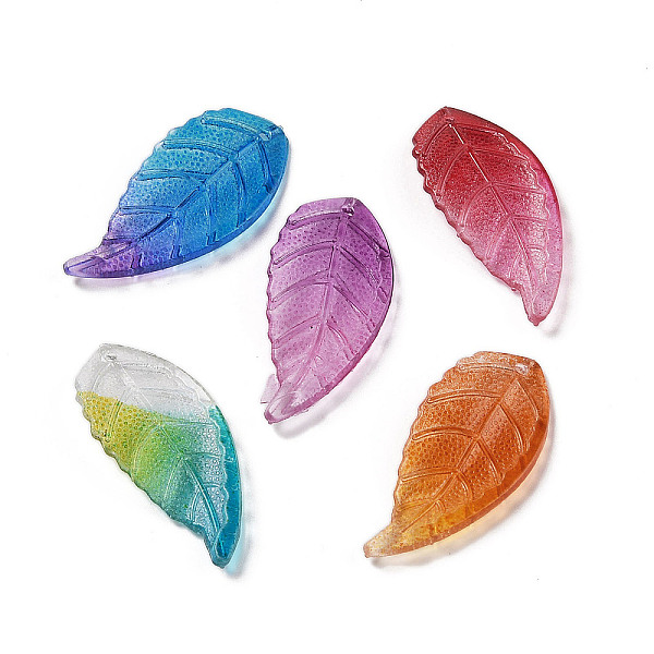 PandaHall Transparent Acrylic Beads, Leaf, Mixed Color, 31.5x15x3mm, Hole: 1.4mm Acrylic Leaf Multicolor
PandaHall Transparent Acrylic Beads, Leaf, Mixed Color, 31.5x15x3mm, Hole: 1.4mm Acrylic Leaf Multicolor