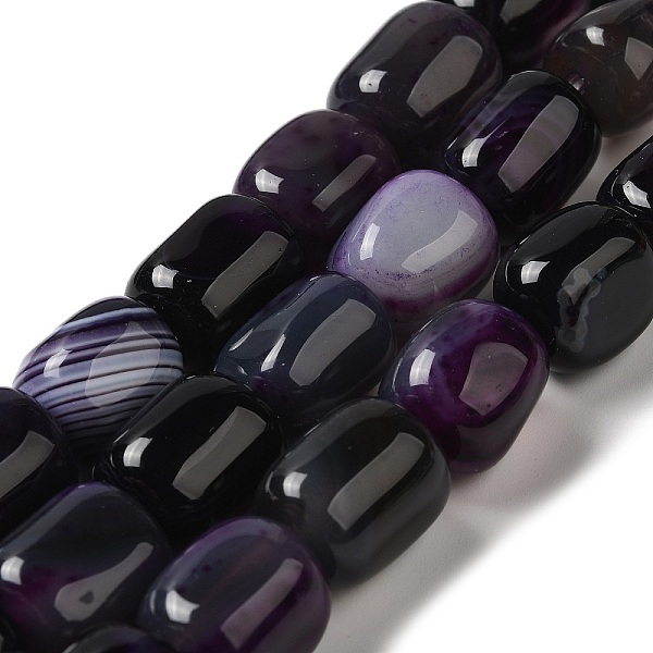 PandaHall Natural Agate Beads Strands, Dyed & Heated, Column, Indigo, 15~16x11.5~13x11~13mm, Hole: 1.6mm, about 12pcs/strand, 7.17~7.28''..., Purple
PandaHall Natural Agate Beads Strands, Dyed & Heated, Column, Indigo, 15~16x11.5~13x11~13mm, Hole: 1.6mm, about 12pcs/strand, 7.17~7.28''..., Purple