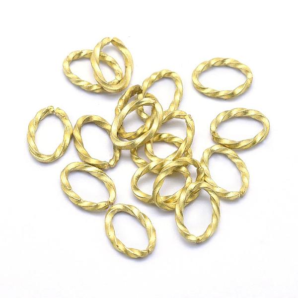 PandaHall Brass Linking Rings, Twisted Oval, Lead Free & Cadmium Free & Nickel Free, Raw(Unplated), 8.5x6x1mm, Inner Diameter: 4x7mm Brass...
PandaHall Brass Linking Rings, Twisted Oval, Lead Free & Cadmium Free & Nickel Free, Raw(Unplated), 8.5x6x1mm, Inner Diameter: 4x7mm Brass...
