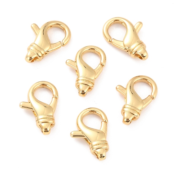 PandaHall Brass Lobster Claw Clasps, Long-Lasting Plated, Lead Free & Nickel Free & Cadmium Free, Real 18K Gold Plated, 19x12.5x4.5mm, Hole...
PandaHall Brass Lobster Claw Clasps, Long-Lasting Plated, Lead Free & Nickel Free & Cadmium Free, Real 18K Gold Plated, 19x12.5x4.5mm, Hole...