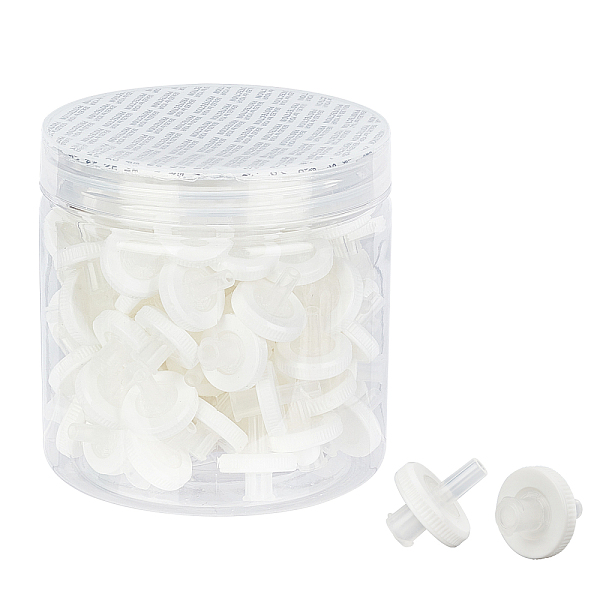 PandaHall PLastic Unsterilized Needle Filter, White, 21x18mm, Hole: 2mm, Inner Diameter: 4mm, 100pcs/set Plastic White
PandaHall PLastic Unsterilized Needle Filter, White, 21x18mm, Hole: 2mm, Inner Diameter: 4mm, 100pcs/set Plastic White
