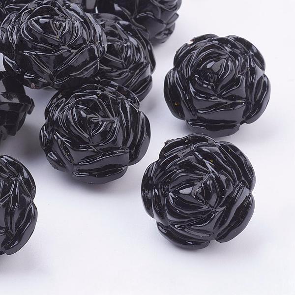 PandaHall Opaque Acrylic Beads, Flower, Black, about 24mm long, 24mm wide, 20mm thick, Hole: 2mm, about 99pcs/500g Acrylic Flower Black
PandaHall Opaque Acrylic Beads, Flower, Black, about 24mm long, 24mm wide, 20mm thick, Hole: 2mm, about 99pcs/500g Acrylic Flower Black