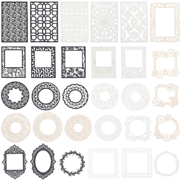 PandaHall CRASPIRE 3 Bags 3 Styles Vintage Cutout Lace Scrapbook Paper Pads, Double-Sided Paper Pad for Scrapbooking Supplies Frames..., Multicolor
PandaHall CRASPIRE 3 Bags 3 Styles Vintage Cutout Lace Scrapbook Paper Pads, Double-Sided Paper Pad for Scrapbooking Supplies Frames..., Multicolor