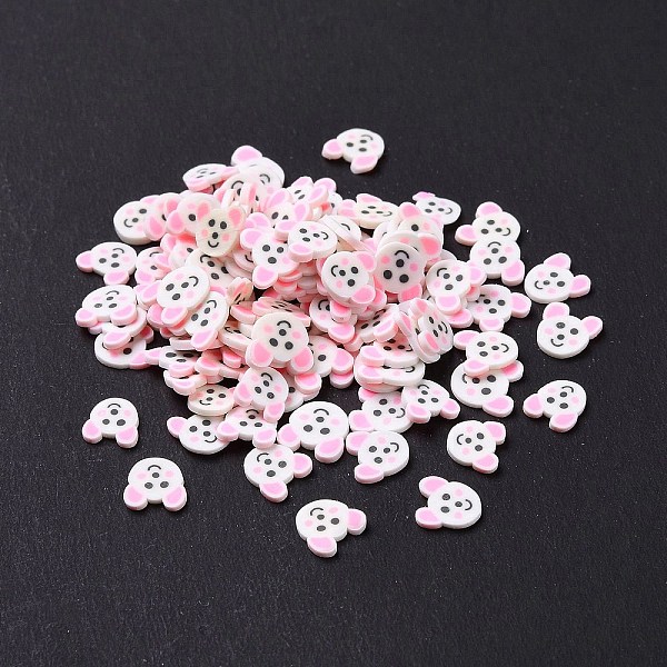 PandaHall Handmade Polymer Clay Cabochons, Bear Head, Lavender Blush, 5.5x6x0.8mm, about 76923pcs/1000g Polymer Clay Bear
PandaHall Handmade Polymer Clay Cabochons, Bear Head, Lavender Blush, 5.5x6x0.8mm, about 76923pcs/1000g Polymer Clay Bear