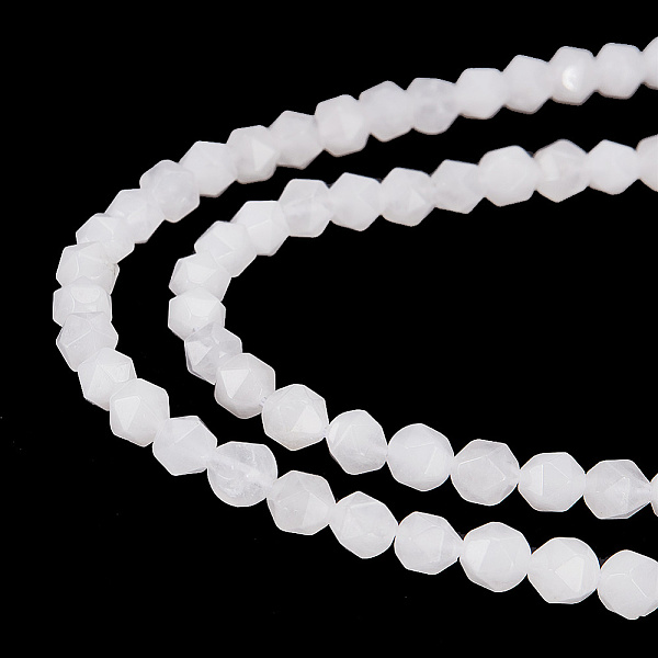 PandaHall ARRICRAFT 2 Strands Natural White Agate Beads Strands, Star Cut Round Beads, Faceted, 7.5~8x6.5~7mm, Hole: 1.5mm, about...
PandaHall ARRICRAFT 2 Strands Natural White Agate Beads Strands, Star Cut Round Beads, Faceted, 7.5~8x6.5~7mm, Hole: 1.5mm, about...