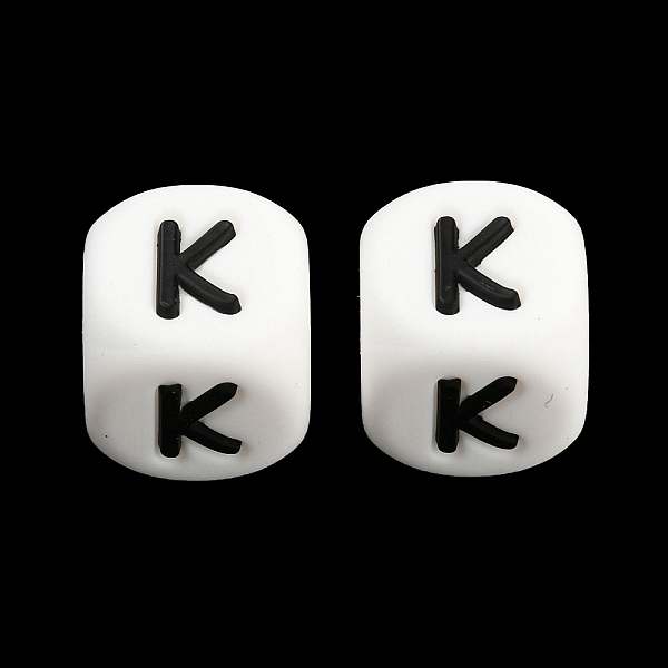 PandaHall 20Pcs White Cube Letter Silicone Beads 12x12x12mm Square Dice Alphabet Beads with 2mm Hole Spacer Loose Letter Beads for Bracelet...
PandaHall 20Pcs White Cube Letter Silicone Beads 12x12x12mm Square Dice Alphabet Beads with 2mm Hole Spacer Loose Letter Beads for Bracelet...