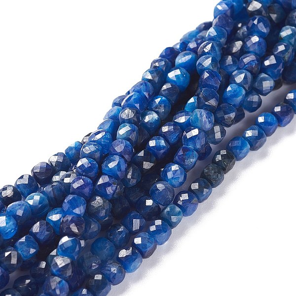 PandaHall Natural Kyanite/Cyanite/Disthene Beads Strands, Cube, Faceted, 4x4x4mm, Hole: 0.9mm, about 93pcs/strand, 15.55inch(39.5cm) Kyanite...
PandaHall Natural Kyanite/Cyanite/Disthene Beads Strands, Cube, Faceted, 4x4x4mm, Hole: 0.9mm, about 93pcs/strand, 15.55inch(39.5cm) Kyanite...