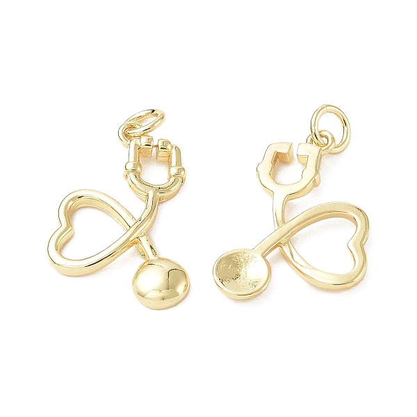 PandaHall Eco-Friendly Rack Plating Brass Pendants, Long-Lasting Plated, with Jump Rings, Lead Free & Cadmium Free, Stethoscope Charm, Real...
PandaHall Eco-Friendly Rack Plating Brass Pendants, Long-Lasting Plated, with Jump Rings, Lead Free & Cadmium Free, Stethoscope Charm, Real...