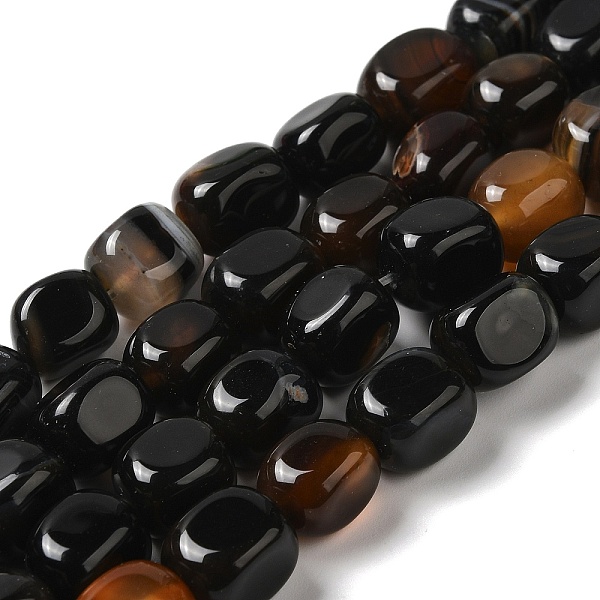 PandaHall Natural Agate Beads Strands, Dyed & Heated, Cube, Coconut Brown, 11~12x8~9.5x8~9.5mm, Hole: 1.2mm, about 16pcs/strand, 7.48~7.72''...
PandaHall Natural Agate Beads Strands, Dyed & Heated, Cube, Coconut Brown, 11~12x8~9.5x8~9.5mm, Hole: 1.2mm, about 16pcs/strand, 7.48~7.72''...