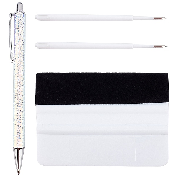 PandaHall Gorgecraft Plastic Creative Teardrop Pattern Ball Pens, Air Release Tool Portable Pen, Rectangle Velvet Scraper, Mixed Color..., Multicolor
PandaHall Gorgecraft Plastic Creative Teardrop Pattern Ball Pens, Air Release Tool Portable Pen, Rectangle Velvet Scraper, Mixed Color..., Multicolor