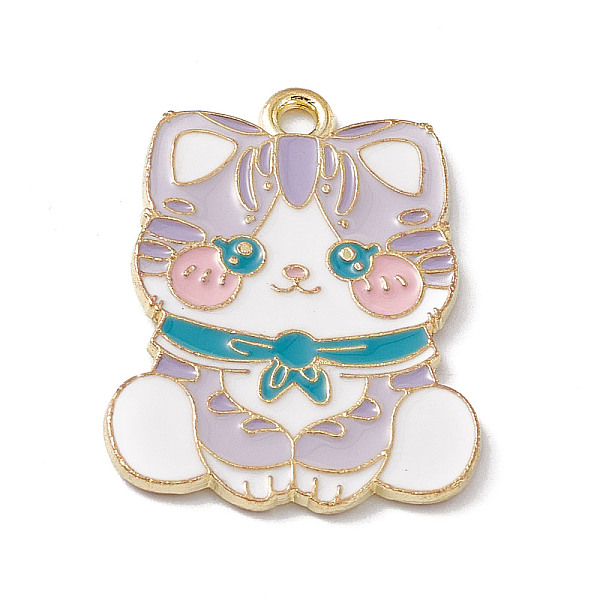 PandaHall Alloy Enamel Pendants, Golden, Cat Charm, Thistle, 27x21x1.6mm, Hole: 1.8mm Alloy+Enamel Cat Shape Purple
PandaHall Alloy Enamel Pendants, Golden, Cat Charm, Thistle, 27x21x1.6mm, Hole: 1.8mm Alloy+Enamel Cat Shape Purple