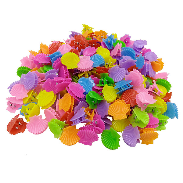 PandaHall Kids Hair Accessories, Plastic Claw Hair Clips, Shell, Mixed Color, 20x17mm, about 100pcs/bag Plastic Multicolor
PandaHall Kids Hair Accessories, Plastic Claw Hair Clips, Shell, Mixed Color, 20x17mm, about 100pcs/bag Plastic Multicolor
