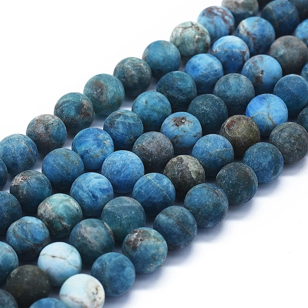 PandaHall Natural Apatite Beads Strands, Frosted, Round, 10mm, Hole: 1mm, about 39~40pcs/Strand, 15.35 inch(39cm) Apatite Round
PandaHall Natural Apatite Beads Strands, Frosted, Round, 10mm, Hole: 1mm, about 39~40pcs/Strand, 15.35 inch(39cm) Apatite Round