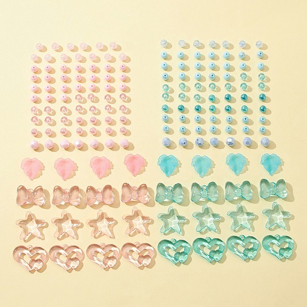 PandaHall DIY Valentine's Bracelet Making Kit, Including Star & Heart & Bowknot & Leaf Acrylic Beads & Pendants, ABS Plastic Round Beads..., Multicolor
PandaHall DIY Valentine's Bracelet Making Kit, Including Star & Heart & Bowknot & Leaf Acrylic Beads & Pendants, ABS Plastic Round Beads..., Multicolor