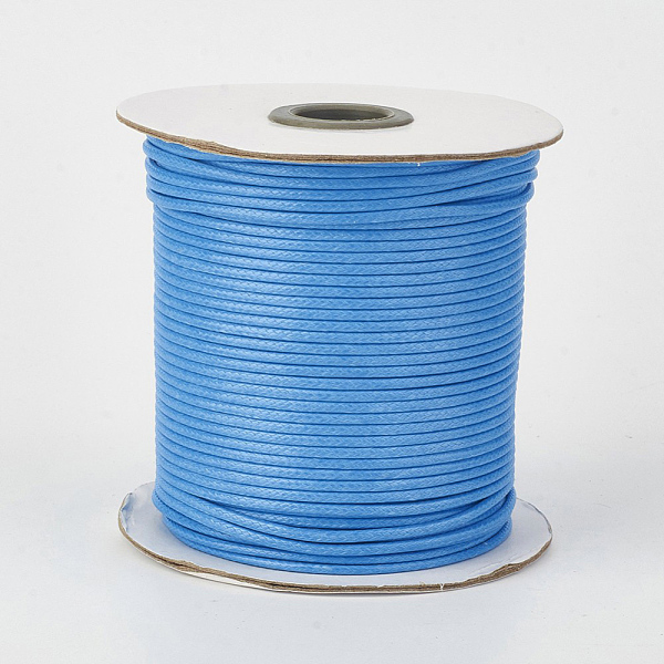PandaHall Eco-Friendly Korean Waxed Polyester Cord, Deep Sky Blue, 0.8mm, about 174.97 yards(160m)/roll Waxed Polyester Cord
PandaHall Eco-Friendly Korean Waxed Polyester Cord, Deep Sky Blue, 0.8mm, about 174.97 yards(160m)/roll Waxed Polyester Cord