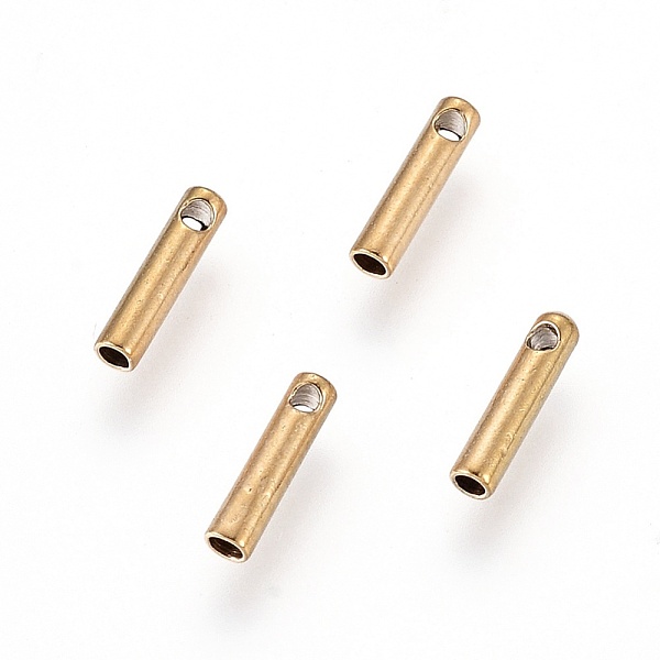PandaHall Ion Plating(IP) 304 Stainless Steel Cord Ends, End Caps, Column, Golden, 7x1.6mm, Hole: 0.6mm, Inner Diameter: 1mm 304 Stainless...
PandaHall Ion Plating(IP) 304 Stainless Steel Cord Ends, End Caps, Column, Golden, 7x1.6mm, Hole: 0.6mm, Inner Diameter: 1mm 304 Stainless...