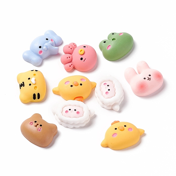 PandaHall Opaque Resin Cabochons, Animal Mixed Shapes, Mixed Color, 15~20x18.5~25x7~9mm Resin Mixed Shapes Multicolor
PandaHall Opaque Resin Cabochons, Animal Mixed Shapes, Mixed Color, 15~20x18.5~25x7~9mm Resin Mixed Shapes Multicolor