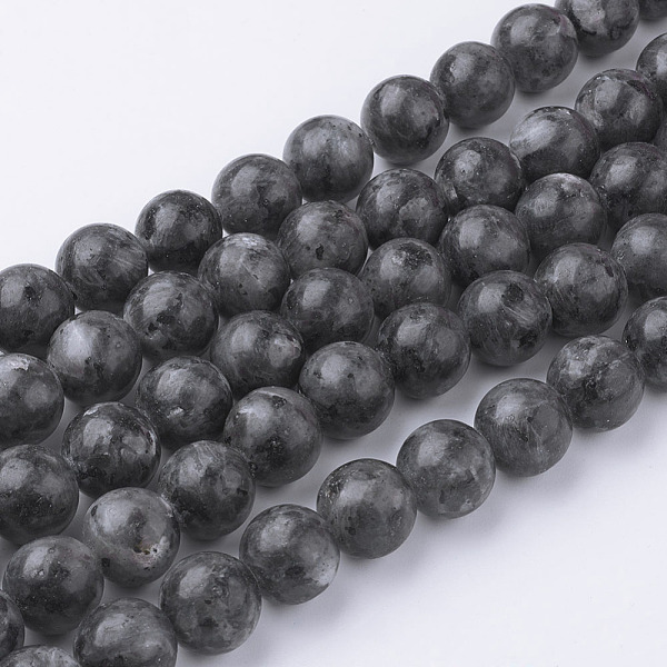 PandaHall Natural Black Larvikite Bead Strands, Round, 12~12.5mm, Hole: 1.5mm, about 31~32pcs/strand, 14.9 inch(38cm) Larvikite Round
PandaHall Natural Black Larvikite Bead Strands, Round, 12~12.5mm, Hole: 1.5mm, about 31~32pcs/strand, 14.9 inch(38cm) Larvikite Round
