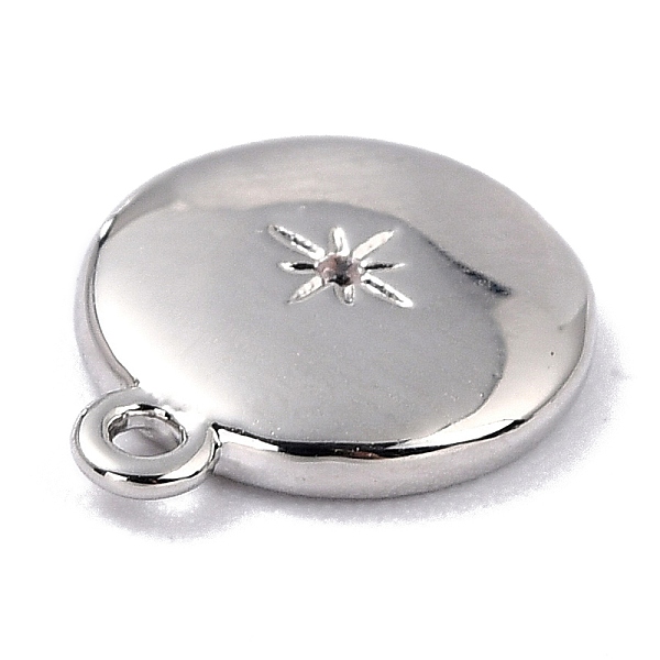 PandaHall Brass Micro Pave Cubic Zirconia Charms, Long-Lasting Plated, Flat Round with Star, Clear, 12x10x2mm, Hole: 1.2mm Brass+Cubic...
PandaHall Brass Micro Pave Cubic Zirconia Charms, Long-Lasting Plated, Flat Round with Star, Clear, 12x10x2mm, Hole: 1.2mm Brass+Cubic...