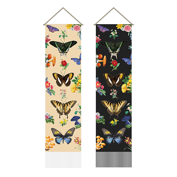 PandaHall Polyester Decorative Wall Tapestrys, for Home Decoration, with Wood Bar, Rope, Rectangle, Butterfly Pattern, 1300x330mm Polyester...
PandaHall Polyester Decorative Wall Tapestrys, for Home Decoration, with Wood Bar, Rope, Rectangle, Butterfly Pattern, 1300x330mm Polyester...