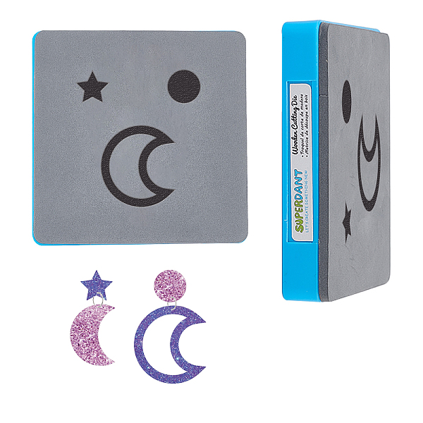 PandaHall SUPERDANT Leather Cutting Dies Star Moon Circle Earring Wooden Die Cutting Keychain Scrapbooking DIY Craft Die Cut Faux Leather...
PandaHall SUPERDANT Leather Cutting Dies Star Moon Circle Earring Wooden Die Cutting Keychain Scrapbooking DIY Craft Die Cut Faux Leather...