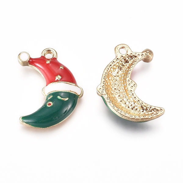PandaHall Alloy Enamel Pendants, for Christmas, Moon, Colorful, Golden, 19x13.5x3mm, Hole: 1.5mm Alloy+Enamel Moon
PandaHall Alloy Enamel Pendants, for Christmas, Moon, Colorful, Golden, 19x13.5x3mm, Hole: 1.5mm Alloy+Enamel Moon