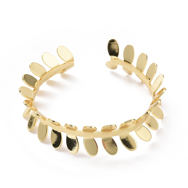 PandaHall Brass Leafy Branch Open Cuff Bangle for Women, Golden, Inner Diameter: 2-1/8 inch(5.5cm) Brass
PandaHall Brass Leafy Branch Open Cuff Bangle for Women, Golden, Inner Diameter: 2-1/8 inch(5.5cm) Brass