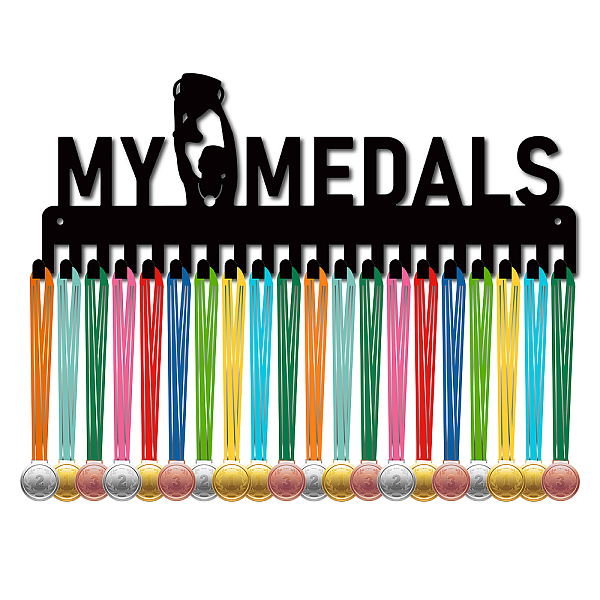 PandaHall CREATCABIN My Medals Medal Holder Display Dance Medal Hanger Rack Sports Metal Hanging Awards Iron Mount Decor with 20 Hooks for..., Black
PandaHall CREATCABIN My Medals Medal Holder Display Dance Medal Hanger Rack Sports Metal Hanging Awards Iron Mount Decor with 20 Hooks for..., Black