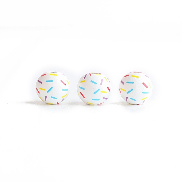 PandaHall Printed Wood Beads, Round with Chocolate Pattern, Colorful, 16mm Wood Round
PandaHall Printed Wood Beads, Round with Chocolate Pattern, Colorful, 16mm Wood Round