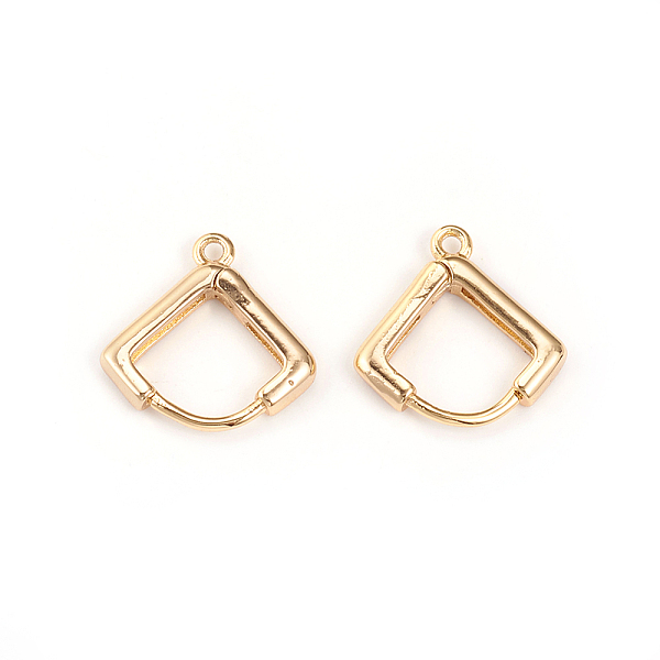PandaHall Brass Huggie Hoop Earring Findings, with Loop, Teardrop, Real 18K Gold Plated, 12.6x13x2mm, Hole: 1mm, Pin: 0.7mm Brass
PandaHall Brass Huggie Hoop Earring Findings, with Loop, Teardrop, Real 18K Gold Plated, 12.6x13x2mm, Hole: 1mm, Pin: 0.7mm Brass