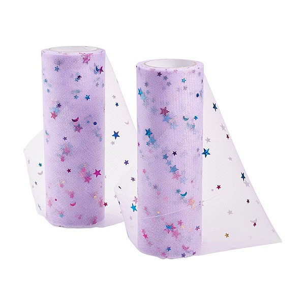 PandaHall Star Sequin Deco Mesh Ribbons, Tulle Fabric, Tulle Roll Spool Fabric For Skirt Making, Plum, 6 inch(15.24cm), about 10yards/roll..., Purple
PandaHall Star Sequin Deco Mesh Ribbons, Tulle Fabric, Tulle Roll Spool Fabric For Skirt Making, Plum, 6 inch(15.24cm), about 10yards/roll..., Purple