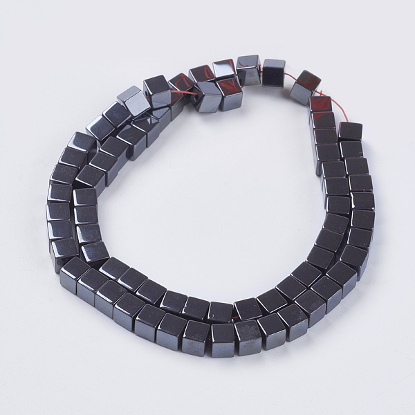 PandaHall Non-Magnetic Synthetic Hematite Beads Strands, Square, Black, Size: about 6mm wide, 6mm long, hole: 1mm, about 68pcs/strand...
PandaHall Non-Magnetic Synthetic Hematite Beads Strands, Square, Black, Size: about 6mm wide, 6mm long, hole: 1mm, about 68pcs/strand...