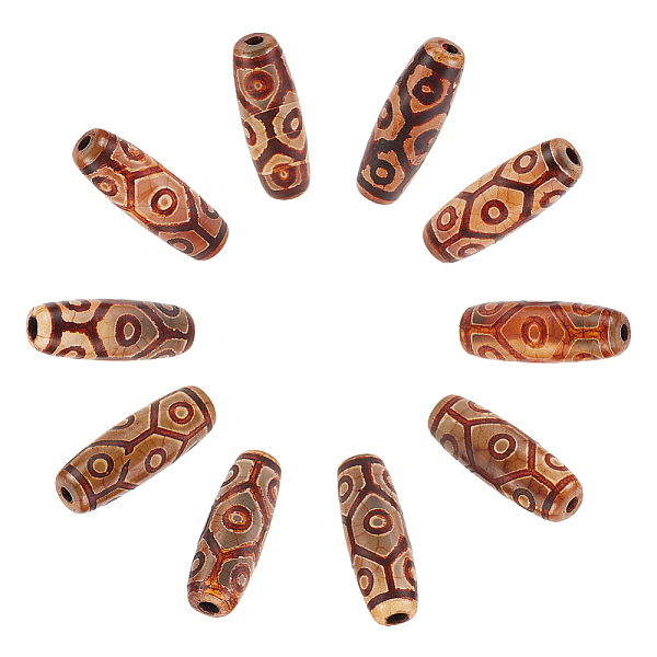 PandaHall OLYCRAFT 10Pcs Tibetan Style DZi Beads 2.5mm Hole Dzi Eyes Beads Natural Agate Bead Dyed and Heated Rice Shaped Mala Bead Nine...
PandaHall OLYCRAFT 10Pcs Tibetan Style DZi Beads 2.5mm Hole Dzi Eyes Beads Natural Agate Bead Dyed and Heated Rice Shaped Mala Bead Nine...