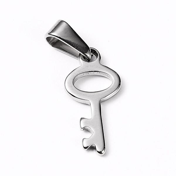 PandaHall 304 Stainless Steel Pendants, Key, Stainless Steel Color, 20.5x10x1.5mm, Hole: 8x3mm 304 Stainless Steel Key
PandaHall 304 Stainless Steel Pendants, Key, Stainless Steel Color, 20.5x10x1.5mm, Hole: 8x3mm 304 Stainless Steel Key