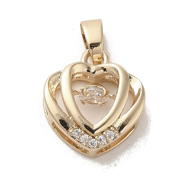 PandaHall Brass Micro Pave Clear Cubic Zirconia Pendants, Long-Lasting Plated, Heart, Golden, 15x13x5.5mm, Hole: 4x3mm Brass+Cubic Zirconia...
PandaHall Brass Micro Pave Clear Cubic Zirconia Pendants, Long-Lasting Plated, Heart, Golden, 15x13x5.5mm, Hole: 4x3mm Brass+Cubic Zirconia...