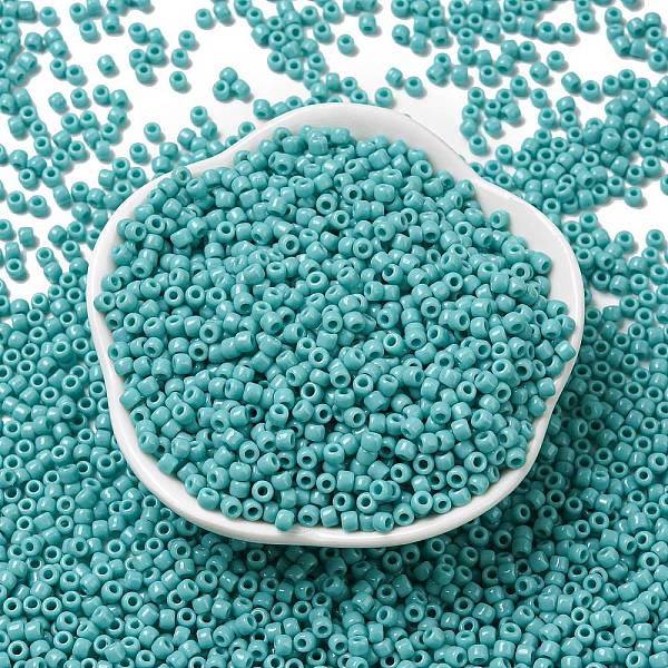 PandaHall TOHO Round Seed Beads, Japanese Seed Beads, (55) Opaque Turquoise, 8/0, 3mm, Hole: 1mm, about 10000pcs/pound Glass Green
PandaHall TOHO Round Seed Beads, Japanese Seed Beads, (55) Opaque Turquoise, 8/0, 3mm, Hole: 1mm, about 10000pcs/pound Glass Green