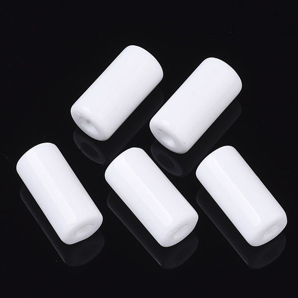PandaHall Opaque Glass Bugle Beads, Column, Round Hole, White, 23~24x11~12mm, Hole: 4mm, about 85pcs/bag Glass White
PandaHall Opaque Glass Bugle Beads, Column, Round Hole, White, 23~24x11~12mm, Hole: 4mm, about 85pcs/bag Glass White