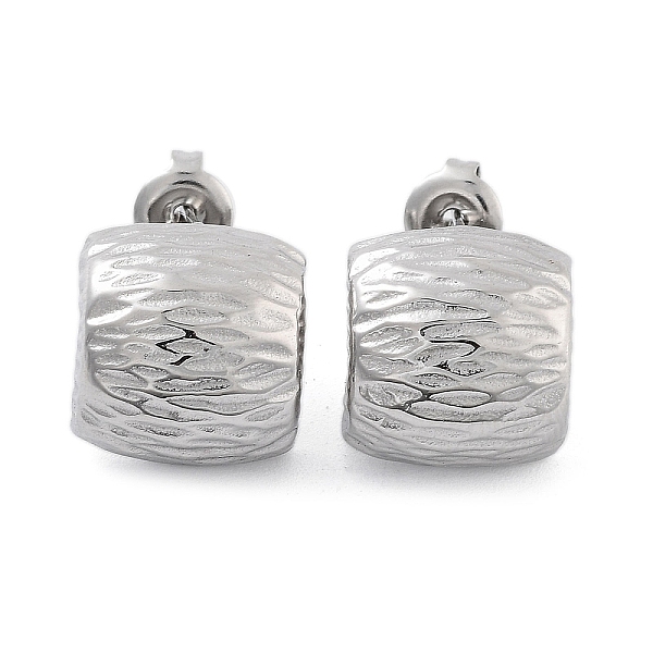 PandaHall 304 Stainless Steel Stud Earrings, Half Hoop Earrings, Stainless Steel Color, 14x13mm 304 Stainless Steel
PandaHall 304 Stainless Steel Stud Earrings, Half Hoop Earrings, Stainless Steel Color, 14x13mm 304 Stainless Steel