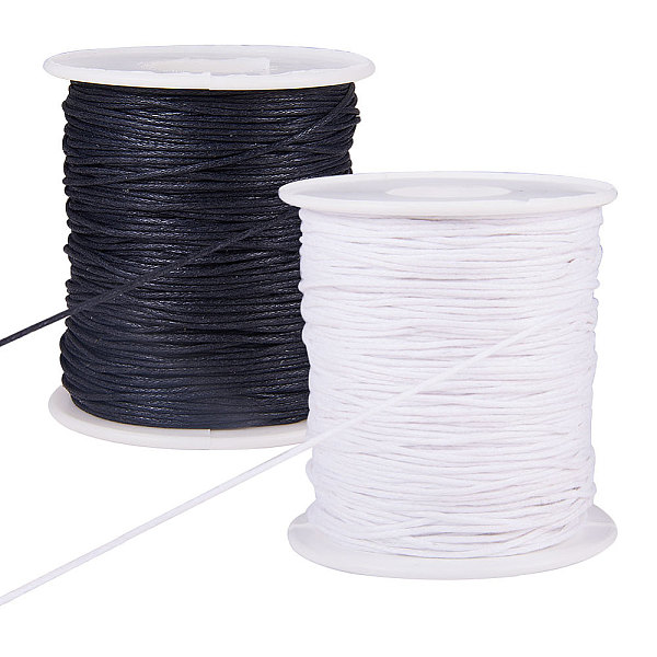 PandaHall Waxed Cotton Thread Cords, Mixed Color, 1mm, about 100yards/roll Waxed Cotton Cord Round Multicolor
PandaHall Waxed Cotton Thread Cords, Mixed Color, 1mm, about 100yards/roll Waxed Cotton Cord Round Multicolor